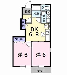 ジェルメの物件間取画像